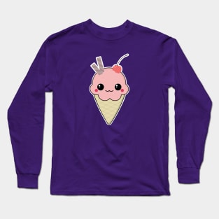 Kawaii Ice Cream Long Sleeve T-Shirt